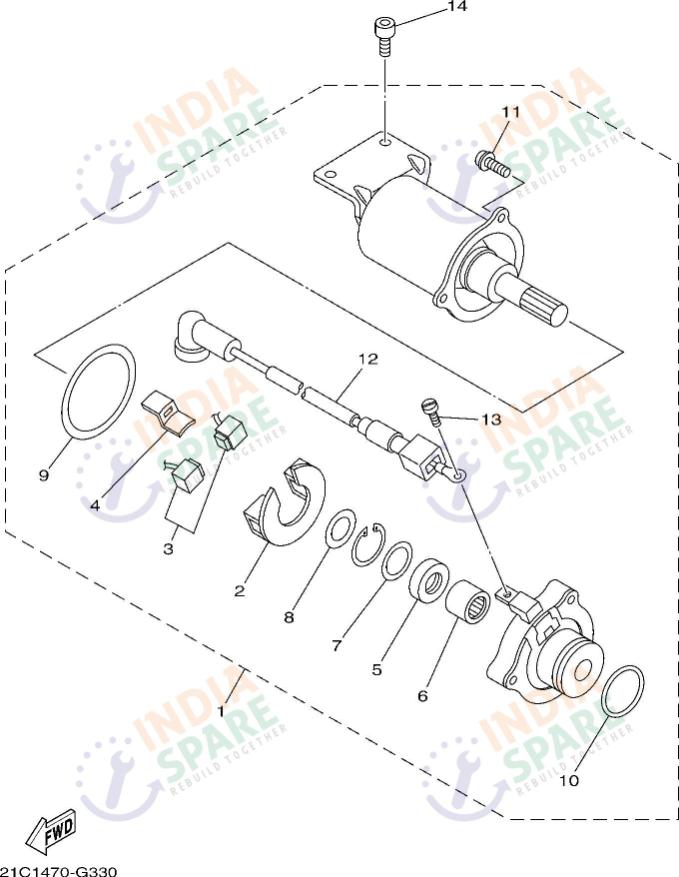 STARTER MOTOR